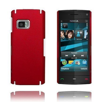 Xplorer Punainen Nokia X6 Suojakuori
