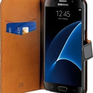 Xqisit Slim Wallet Selection Samsung Galaxy S7 Black