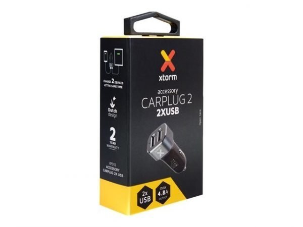 Xtorm Power Car Plug 2 Usb Ports