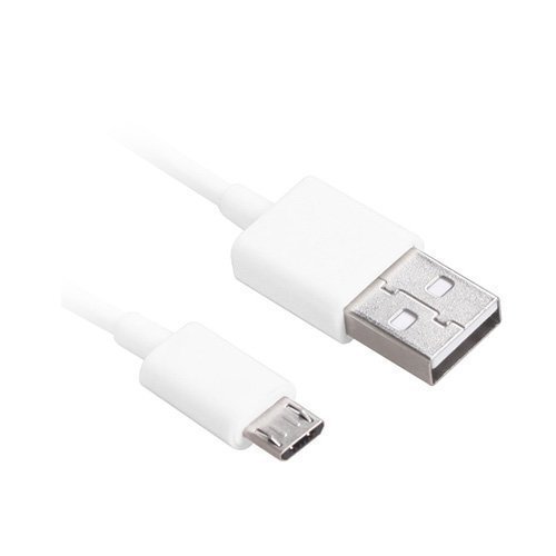 Yellowknife Valkoinen 1m Micro Usb Kaapeli Älypuhelimille