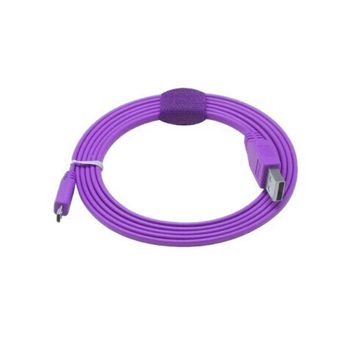 Yellowknife Violetti 1.5m Litteä Micro Usb Kaapeli Älypuhelimille