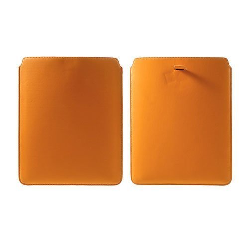 Yleismallinen Nahkakotelo Tableteille 24.5 X 19cm Oranssi
