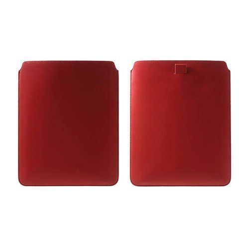 Yleismallinen Nahkakotelo Tableteille 24.5 X 19cm Punainen