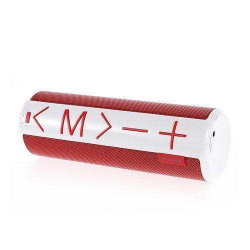 Ym-C06 Bluetooth Kaiutin Mikrofonilla Ja Aux-Sisääntulolla Punainen