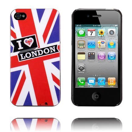 Your Nation Uk I Love London Iphone 4 / 4s Suojakuori