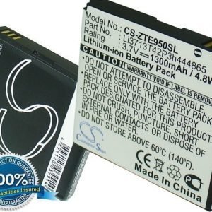 ZTE Blade yhteensopiva akku 1300 mAh