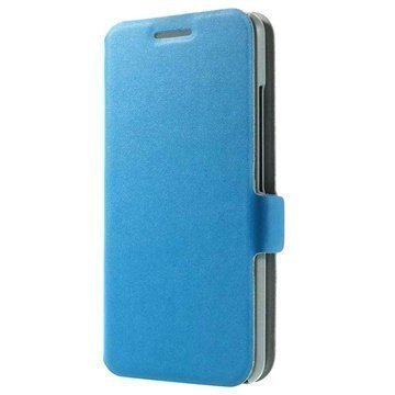 ZTE Grand S II Doormoon Wallet Nahkakotelo Sininen