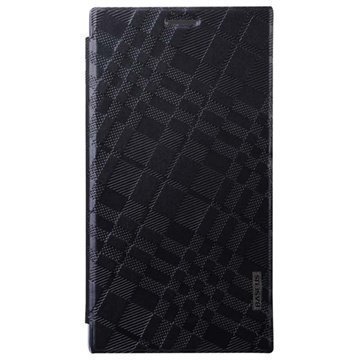 ZTE Nubia Z7 Baseus Brocade Series Flip Leather Case Black