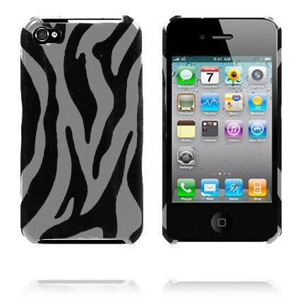 Zebra Line Hopea Iphone 4 Suojakuori