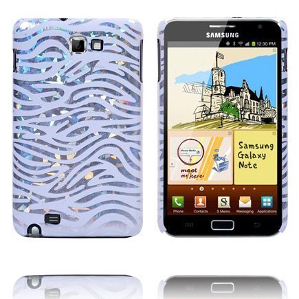 Zebra Valkoinen Samsung Galaxy Note Suojakuori