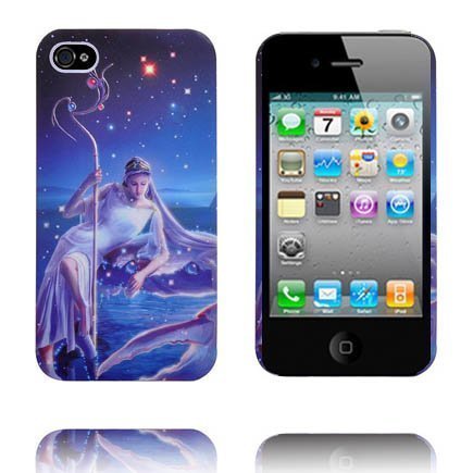 Zodiac Pimeässä Hohtava Rapu Iphone 4 / 4s Suojakuori