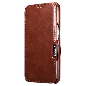 iCarer Vintage Series Leather Case for Samsung Galaxy S7 Brown