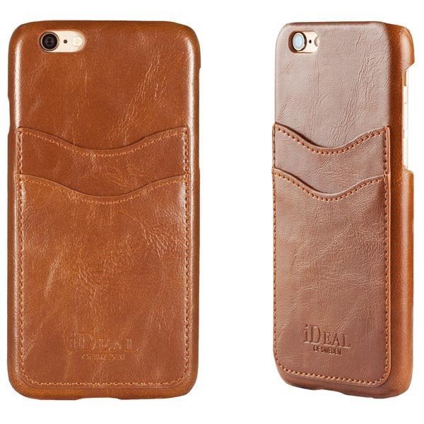 iDeal Dual Card Case iPhone 6 Ruskea