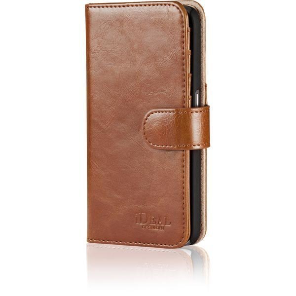 iDeal Premium PU Magnet Wallet+ Samsung Galaxy S6 ruskea