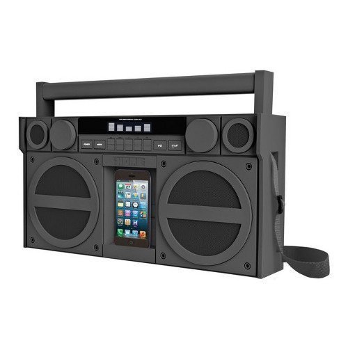 iHOME iBT44 FM BoomBox XL Grey