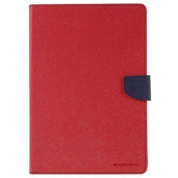 iPad Pro 9.7 Mercury Goospery Fancy Diary Folio Kotelo Punainen