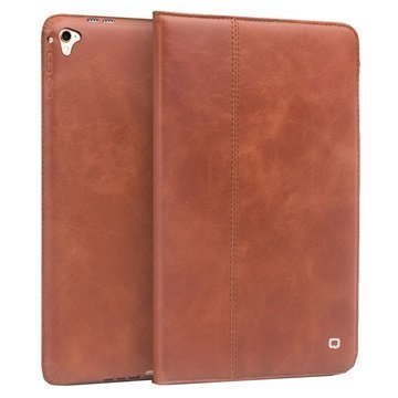 iPad Pro 9.7 Qialino Vintage Smart Folio Leather Case Brown