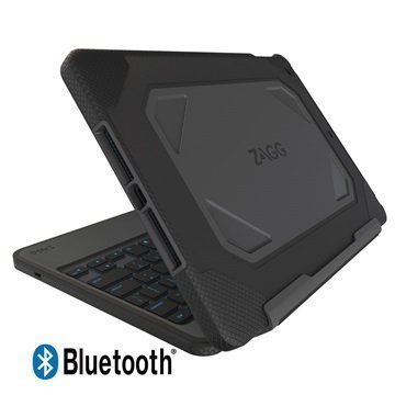 iPad Pro 9.7 Zagg Rugged Book Bluetooth Keyboard Case Black