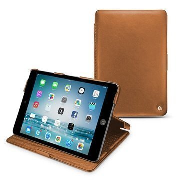 iPad mini 2 iPad mini 3 Noreve Tradition Läpällinen Nahkakotelo Ruskea