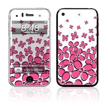 iPhone 3G 3GS Daisy Field Skin Pink
