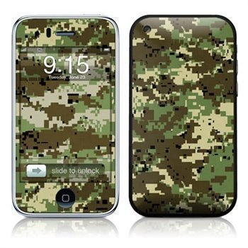 iPhone 3G 3GS Digital Woodland Camo Skin