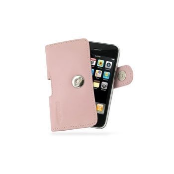 iPhone 3G 3GS PDair Leather Case 3JIPG3P01 Vaaleanpunainen