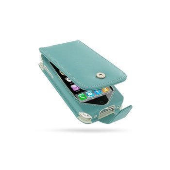 iPhone 3G 3GS PDair Leather Case 3QIPG3F41 Turkoosi