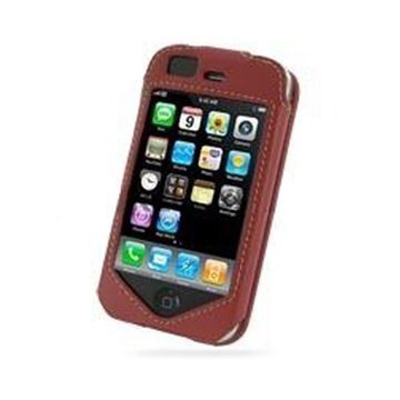 iPhone 3G / 3GS PDair Leather Case Red