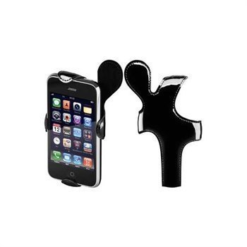 iPhone 3G 3GS Trexta Leather Neck Strap Black