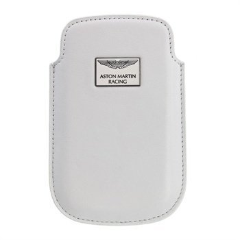 iPhone 4 / 4S Aston Martin Racing Chic Leather Case White