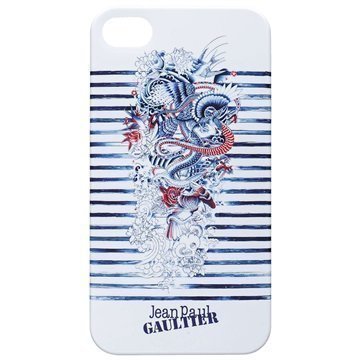 iPhone 4 / 4S BigBen Jean Paul Gaultier Kovakotelo Sininen / Valkoinen