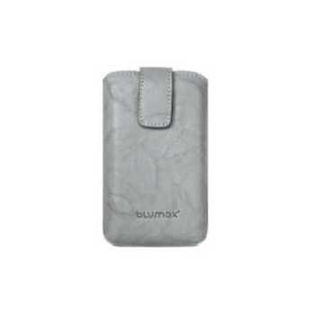 iPhone 4 / 4S Blumax Leather Case Grey