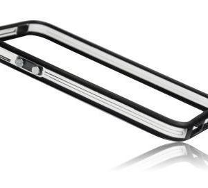 iPhone 4 / 4S Bumper suoja musta / läpinäkyvä