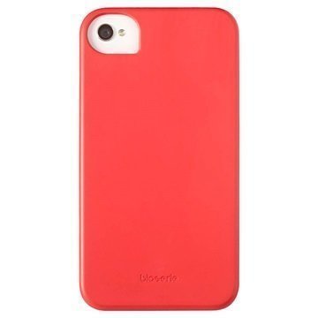 iPhone 4 / 4S Krusell BioCover Kuori Punainen