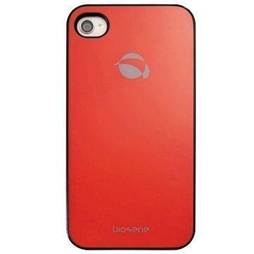 iPhone 4 / 4S Krusell GlassCover Kuori Punainen