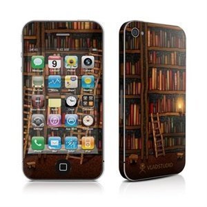 iPhone 4 / 4S Library Skin