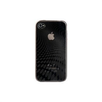 iPhone 4 / 4S Naztech Wave Silicone Case Transparent Smoke