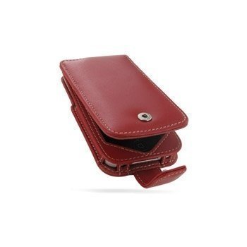 iPhone 4 / 4S PDair Leather Case 3RIPP4F41 Punainen