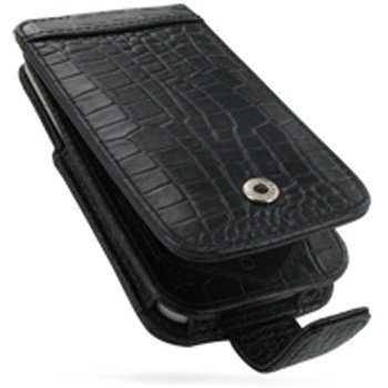 iPhone 4 / 4S PDair Leather Case GBIPP4F41 Musta