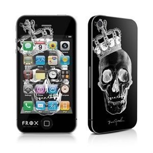 iPhone 4 / 4S Skull King Black Tarrakalvo