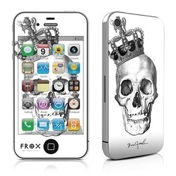 iPhone 4 / 4S Skull King Skin