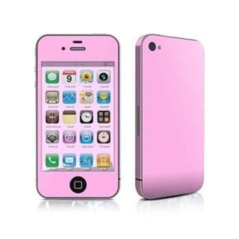iPhone 4 / 4S Solid State Pink Skin