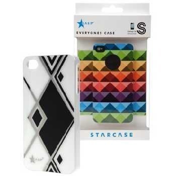 iPhone 4 / 4S StarCase Cover Prism White / Black