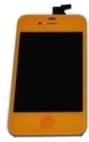 iPhone 4 LCD-näyttö + kosketuspaneeli Oranssi