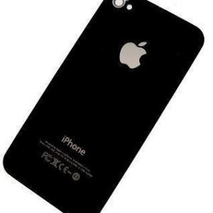 iPhone 4S Alkuperäinen takakansi Musta