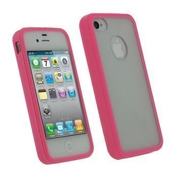 iPhone 4S iGadgitz Click-On Kotelo Pinkki
