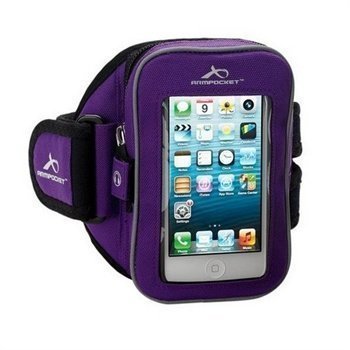 iPhone 5 / 5S / SE Armpocket i-25 Käsivarsikotelo M â" Violetti