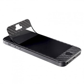 iPhone 5 / 5S / SE Artwizz ScratchStopper Carbon Näytönsuoja Musta