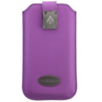 iPhone 5 / 5S / SE Commander Diamond Carbon Kotelo Violetti