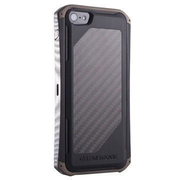 iPhone 5 / 5S / SE Element Case Ronin II G10 Titanium Kotelo Hiilikuitu